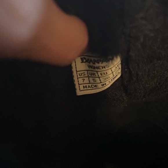 Bearpaw- Sundown - black suede fringe boots- 7 - Picture 5 of 9